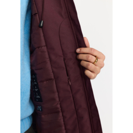 Selfhood - Hooded Parka Burgundy
