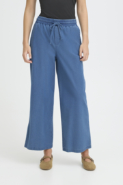 Ichi - Kate Cropped Denim Pants Medium Blue