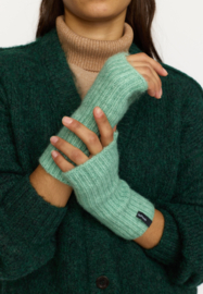 Selfhood - Fluffy Half-Mittens Turquoise