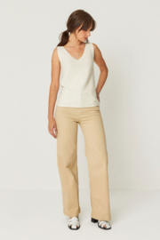 SKFK - Maixa Knit Top Cream