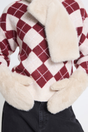 Ichi - Ebna Gloves Oatmeal