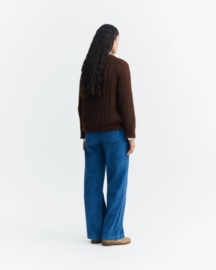 Thinking MU - Serena Trousers Delft Blue Corduroy