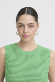 Ichi - Dotties Waistcoat Green