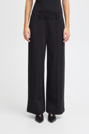 Ichi - Kate Office Wide Pants Black