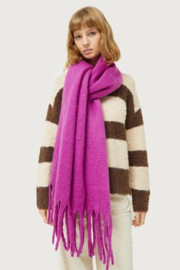 Compania Fantastica - Fringed Scarf Pink