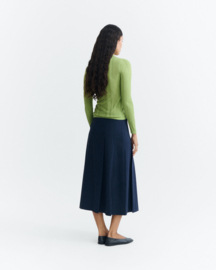 Thinking Mu - Bahia Skirt blue night