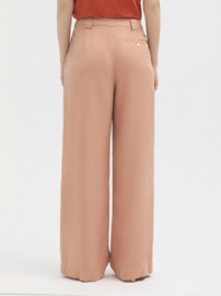 Nice Things - Tencel Fluid Pants soft apricot pink