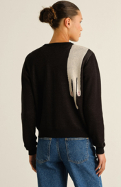 Dedicated - Sweater Arendal Long Cat Black