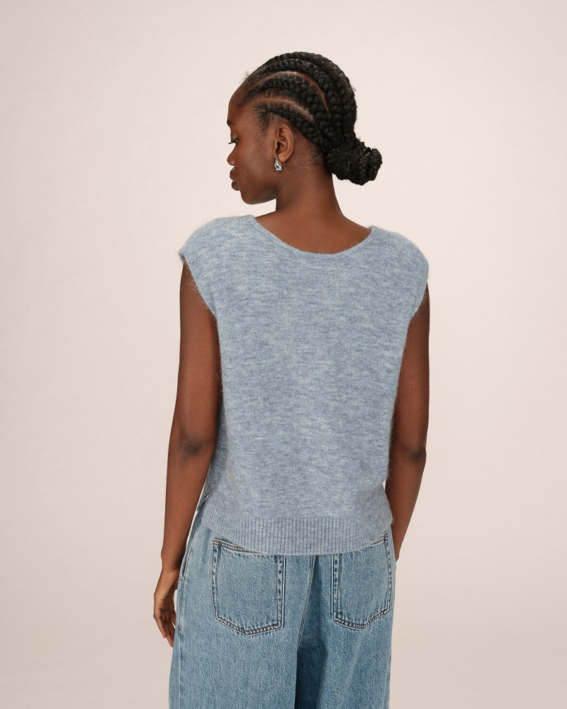 Grace & Mila - Santa Cardigan Bleuet