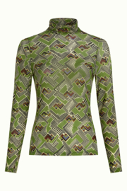 King Louie - Rollneck Top Leia Mesh