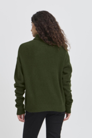 Ichi - Dasila Sweater 3 Rifle Green