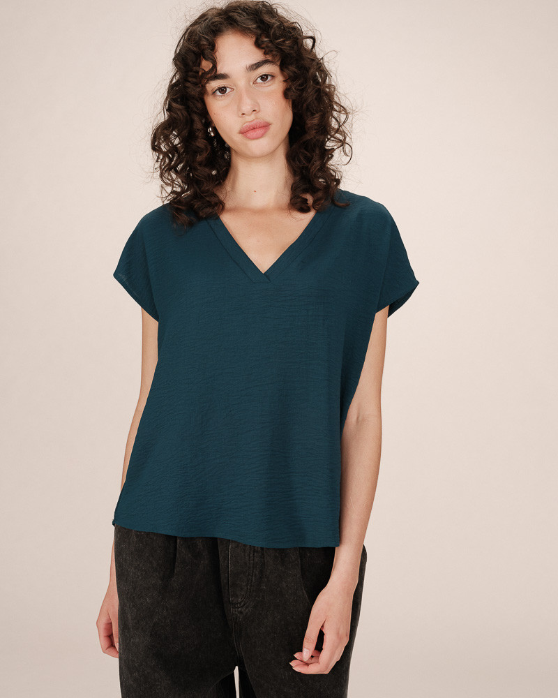 Grace & Mila - Season Top emerald green