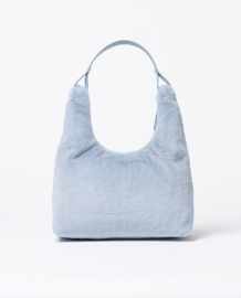 Surkana - Furry Shoulder Bag Dusty Blue