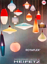 Vintage lamp Rotaflex Heifetz