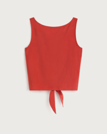 Thinking Mu - Solea Top Cupro Clavel