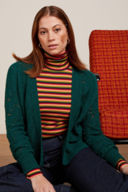King Louie - Blanca Cardi Farfalle Pine Green