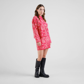 Dedicated - Adak knitted Skirt animal red