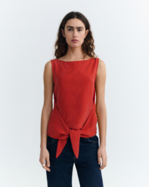 Thinking Mu - Solea Top Cupro Clavel