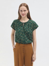 Nice Things - Leeks Print Top