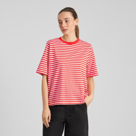 Dedicated - T-Shirt Vadstena Stripes Red