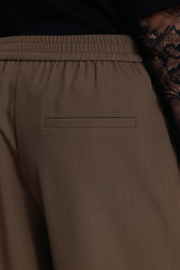 Ichi - Fava Barrel Pants slate black