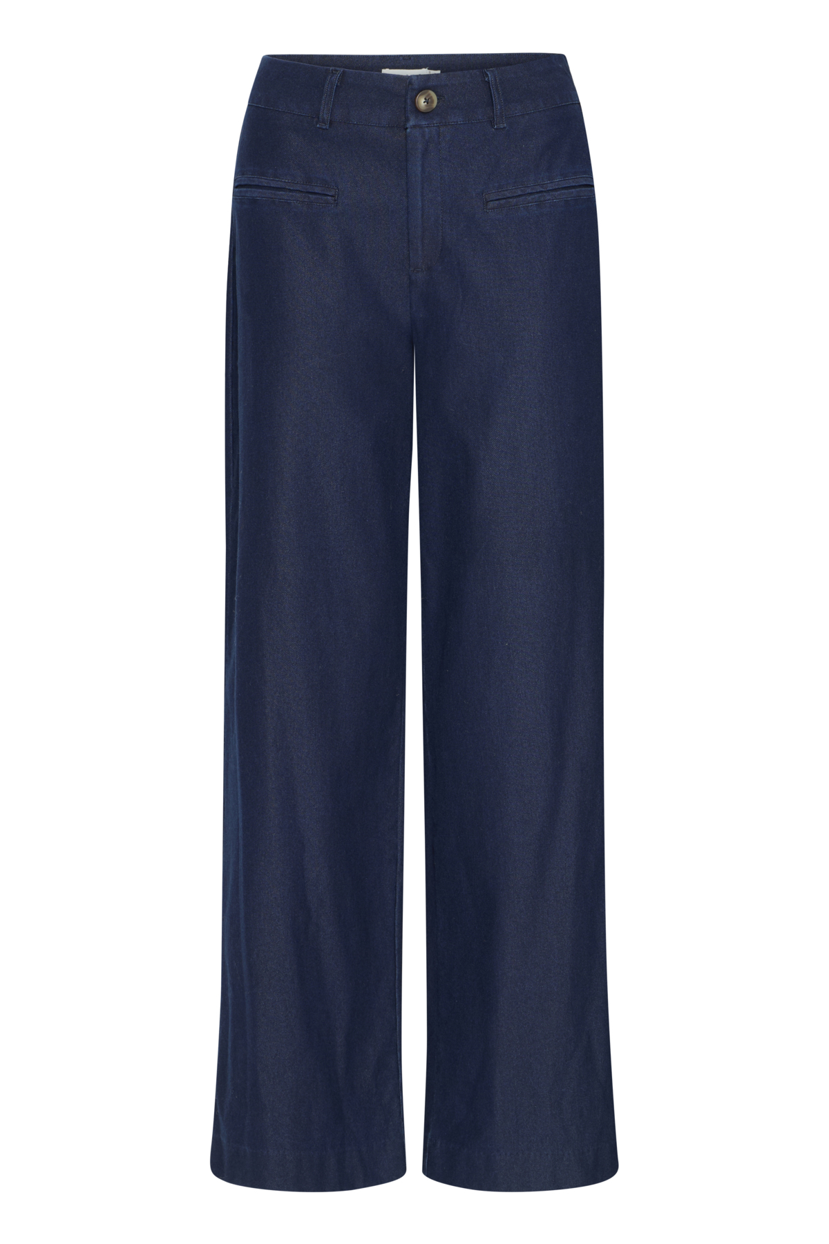 Ichi - Kate Denim Pants dark blue