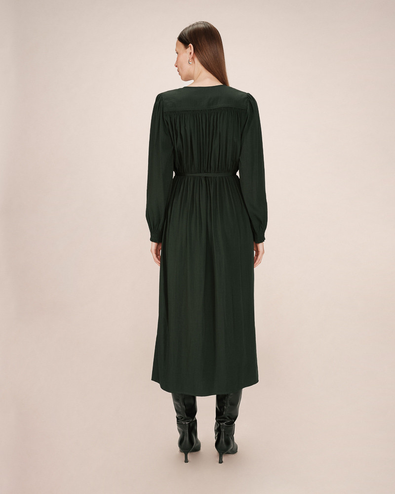 Grace & Mila - Seychelles Dress Forest green