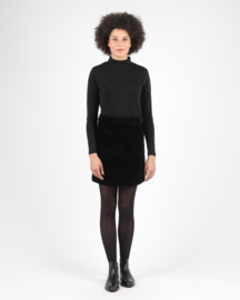 Wemoto - Black Corduroy Skirt