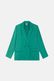 Wild Pony - Fluid Blazer in Blue Jaquard