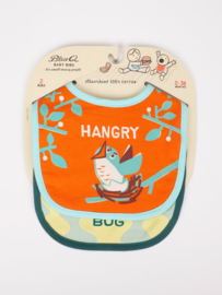 Set Baby Slabbetjes Hangry/Cuddle