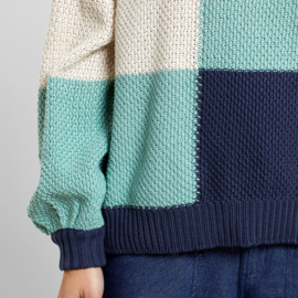 Dedicated - Rutbo Sweater Blocks Green