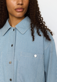 Selfhood - Cropped Striped Shirt