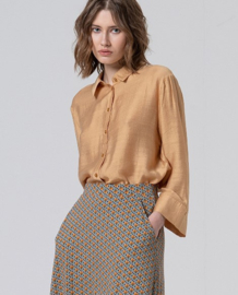 Surkana - Printed Skirt blue