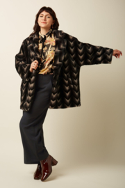 King Louie - Shiya Kimono Coat Deco Fur