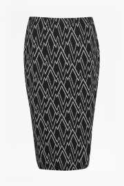 Zigzag tube skirt