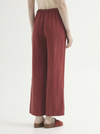 Nice Things - Overdyed Striped Tencel Pants