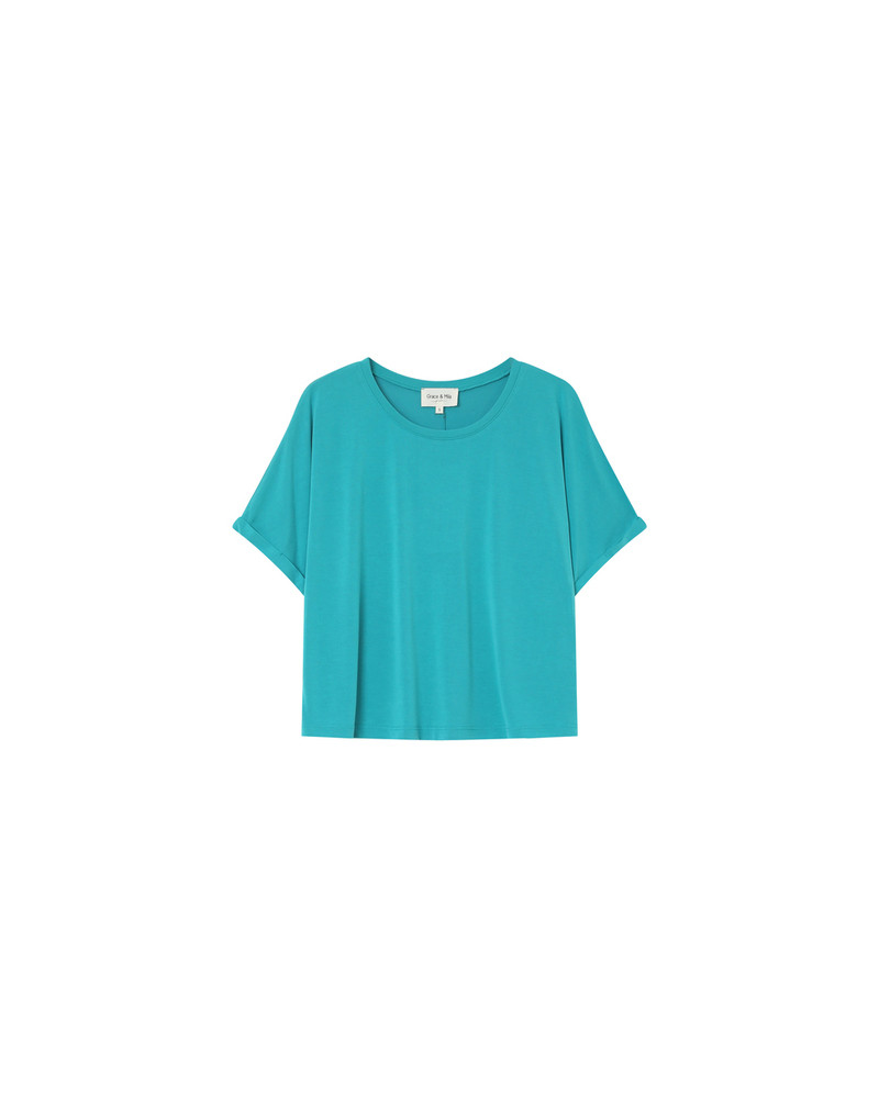 Grace & Mila - Parma Top Aqua