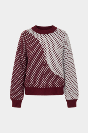 SKFK - Iluna Sweater Burgundy