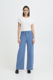 Ichi - Kate Denim Pants Medium Blue