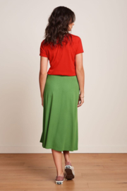 King Louie - Juno Midi Skirt Jade Green
