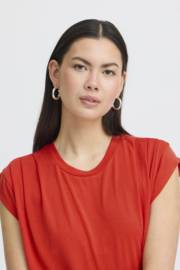 Ichi - Lisken Top Fiery Red