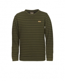 Gestreepte sweater army