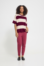 Ichi - Luls Loose Top Wide Stripe