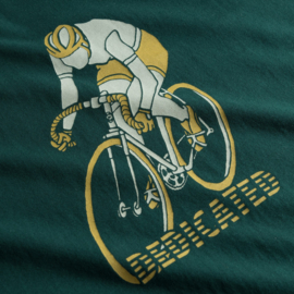 Dedicated - T-shirt Retro Bike Dark Green