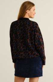 Dedicated - Sweater Limhamn Leopard Multicolor