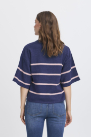 Ichi - Dasila Knit Top Patriot Blue