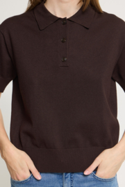 Ichi - Luls Polo Shirt Chocolate Torte