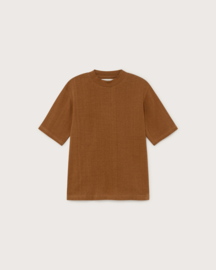 Thinking Mu - Caramel hemp Aidin T-shirt