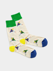 Dilly Socks - White Turf