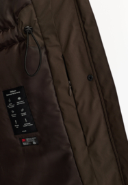Selfhood - Parka Coat Brown